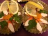 Рыбное заливное с крабовыми палочками