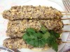 Мясные палочки с орехами и кунжутом