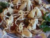 Блинчики с красной  икрой