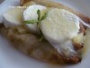Мороженное "Банановое чудо" в ананасовом  соусе