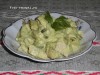 Бефстроганов из курицы с маринованными огурцами