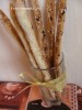 Гриссины с жареным луком и тмином