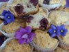 Кексы с вишней и орехами