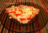 Яичница с овощами и подкопченной грудинкой "Сытый папа"