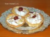 Корзиночки с белковым кремом