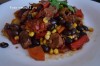 Свинина тушеная с овощами