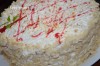 Торт медовый с черносливом и орехами