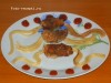 "Усы" из мяса и спагетти