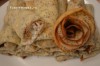 Маковые блинчики с творогом  и курагой
