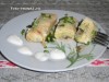 Блины с картофельным пюре и грибами (запеченные в духовке)
