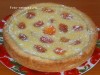 Пирог с творожной начинкой и курагой