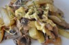 Картофель запеченный с грибами