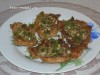 Шницель под чесночным соусом