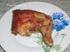 Курица, запеченная с чесноком и горчицей