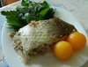 Запеченный фаршированный белый амур