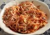 Салат из корейской моркови с фасолью