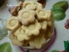 Печенье сахарное с мандариновой цедрой