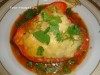 Фаршированный перец, запеченный с сыром