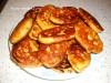 Оладьи с фаршем и зеленью