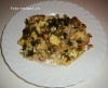 Запеканка из цветной капусты, куриного фарша и риса