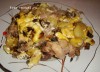 Курица под картофельной шубой