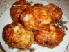 Свиные котлеты с творогом и зеленью
