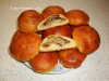 Пирожки с курицей, грибами и картошкой в духовке