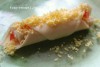 Красивые рулетики из плавленного ломтевого сыра