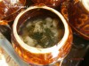 Свинина с рисом и картошкой в горшочке