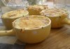 Жюльен с курицей и шпинатом