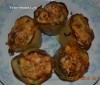 Картофельные цветы с начинкой