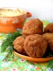 «Бомбочки» из куриного фарша с начинкой