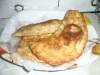 Чебуреки с зеленым луком и яйцами