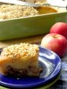 "Мокрый" яблочный пирог