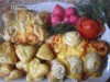 Свинина праздничная со слоеным тестом