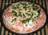 Салат "Мимоза" с сардинами