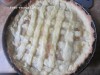 Песочный пирог с персиками