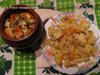 Овощи с мясом в горшочках, зпечённые в духовке
