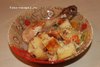 Курица с картошкой в рукаве