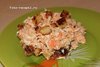 Салат с тунцом и сухариками