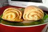 Плюшки с корицей и яблоками (апельсинами)