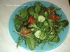Салат из зелени