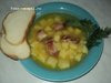 Гороховый суп с копчеными ребрышками