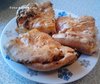 Жидкий пирог с капустой курицей