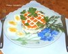 Салат «Сердечная встреча» с куринными сердечками