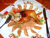 Курица в вине «Леди в красном»