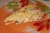 Пицца с грибами и колбасой