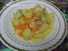 Морской язык с картофелем в мультиварке