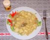 Картофель с квашеной капустой