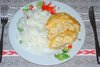 Мясо под сырно-луковой шубкой